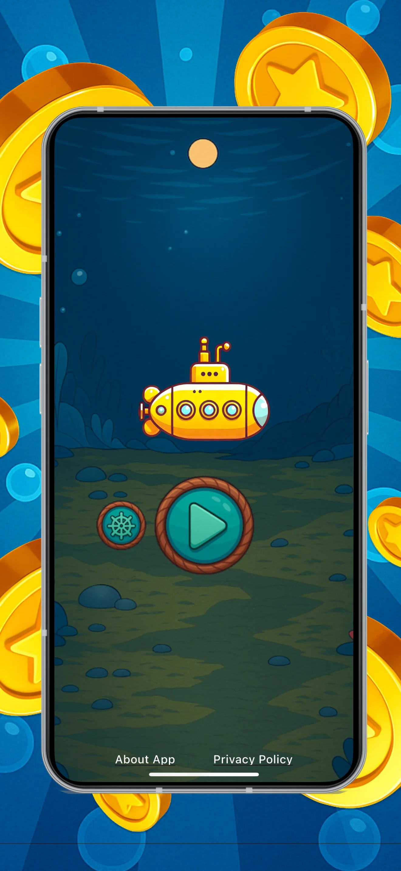 Submarine game screenshot 1